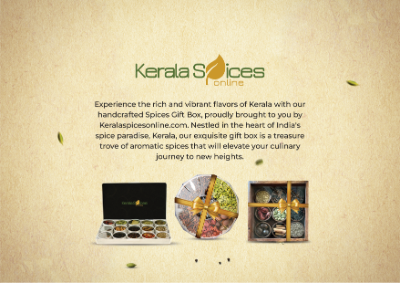 Kerala spices gift box Brochure