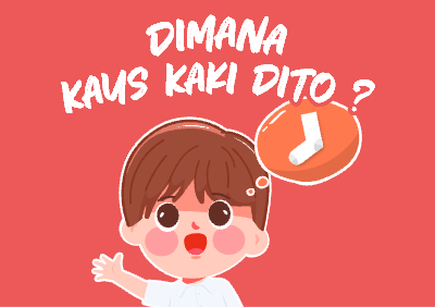 Buku Cerita Irma - Dimana Kaus Kaki Dito-1