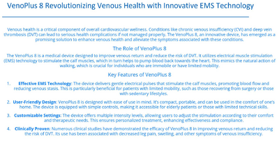 VenoPlus 8 Revolutionizing Venous Health with Innovative EMS Technology.pdf