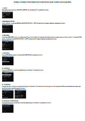 PASSA A PASSO INVENTARIO