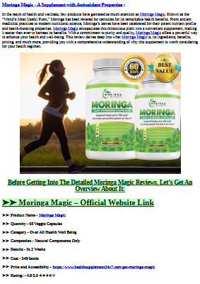 Moringa Magic