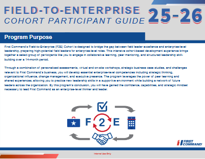 Field-to-Enterprise Participant Guide_Revised 10.24.25