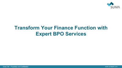 Finance & Accounting BPO Services