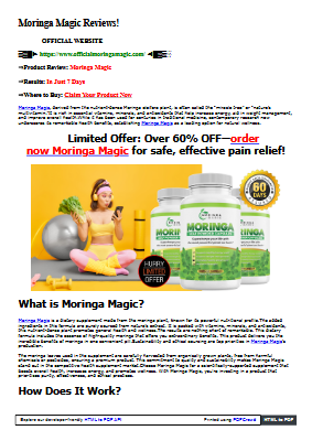 Moringa Magic - I spent $41.48 to test Moringa Magic