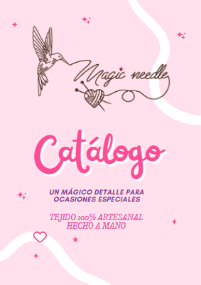 Documento A4 Catálogo de productos  Juvenil Moderno Rosado