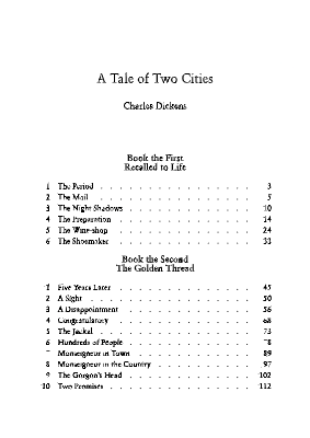 A Tale of Two Cities