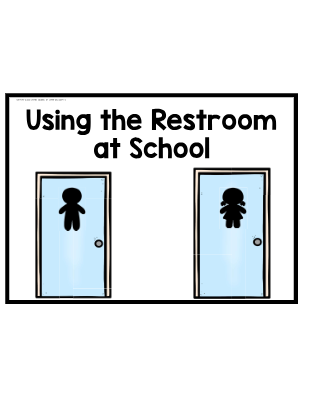Using bathroom