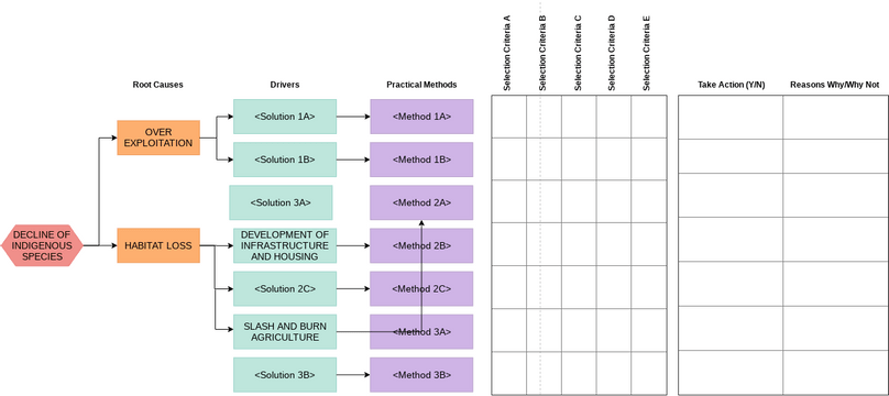 Solution Selection Matrix Template | Visual Paradigm 社区