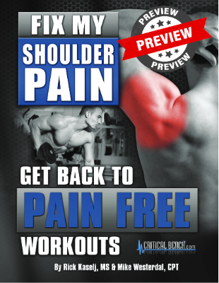 [PDF] Fix My Shoulder Pain EBOOK ✓ FREE DOWNLOAD SPECIAL REPORT ✓ TAKE CHARGE OF YOUR SHOULDER PAIN & ELIMINATE IT SAFELY by Rick Kaselj and Mike Westerdal