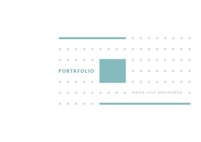 PORTAFOLIO  - María José Arredondo