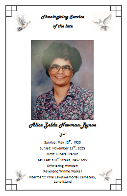 Grandma's obituary - edit 12-1-25 edit
