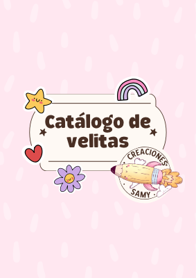 CREACIONES SAMY Catálogo de velitas 
