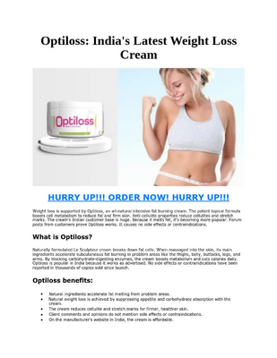 Optiloss Cream Reviews.pdf