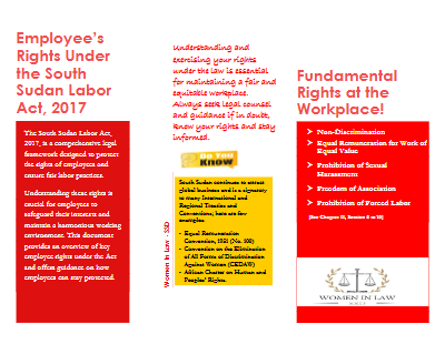 Employees Rights Under SSD Labor Law