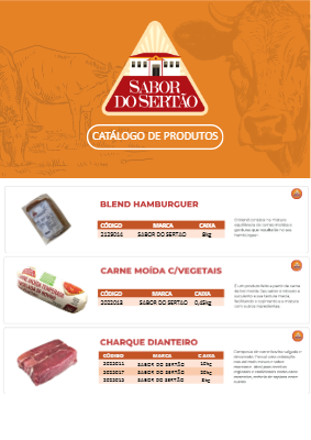 CATALOGO SABOR DO SERTAO