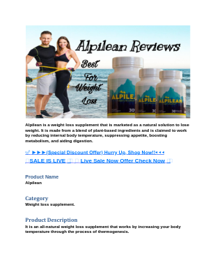 I Tried Alpilean  Coffee is My Alpilean  Experience.pdf