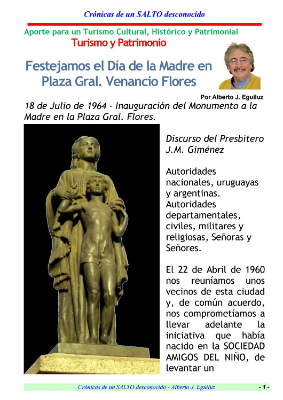 Monumento a la Madre en Plaza Flores