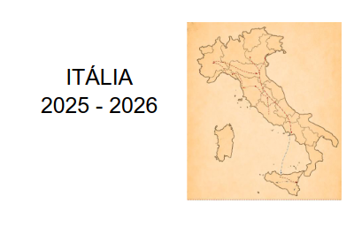 Roteiro - Itália 2025-2026 (em construção)